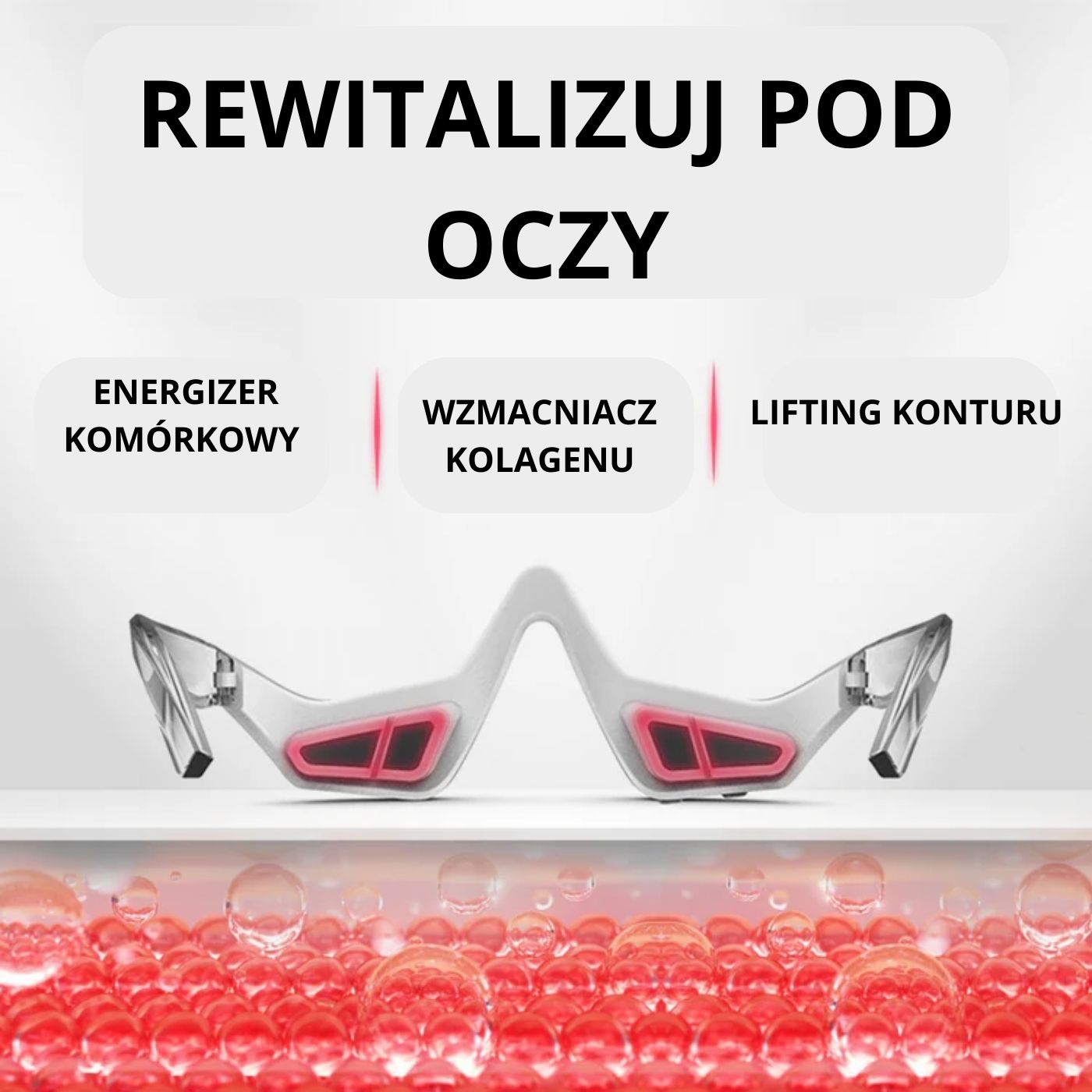 RevitalEyes - terapia światłem czerwonym pod oczy