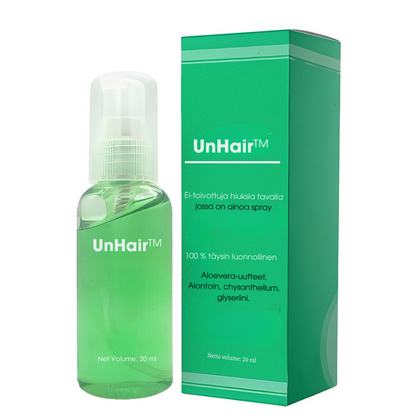 UnHair™ | Naturalny spray do trwałego usuwania włosów