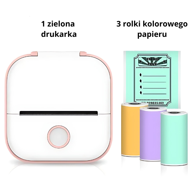 TinyPrinter - Mini przenośna drukarka podkładowa