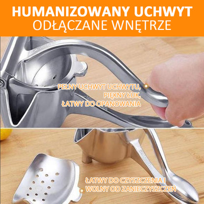 Sokowirówka do świeżych owoców ze stopu aluminium