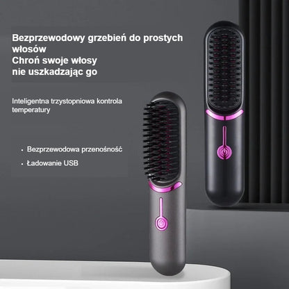 InstantGlamBrush™ – Twój przenośny partner w pielęgnacji włosów