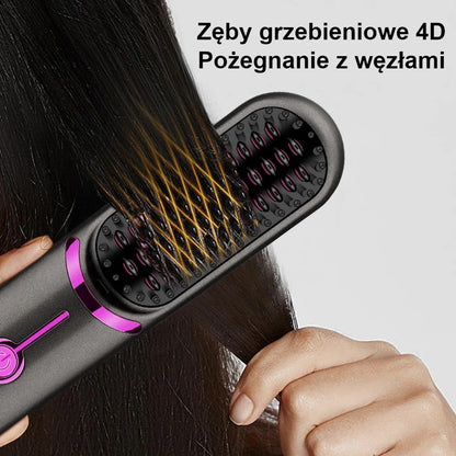 InstantGlamBrush™ – Twój przenośny partner w pielęgnacji włosów