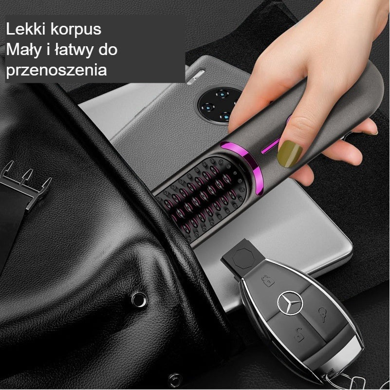 InstantGlamBrush™ – Twój przenośny partner w pielęgnacji włosów