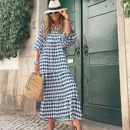 SUKIENKA MAXI W STYLU BOHO