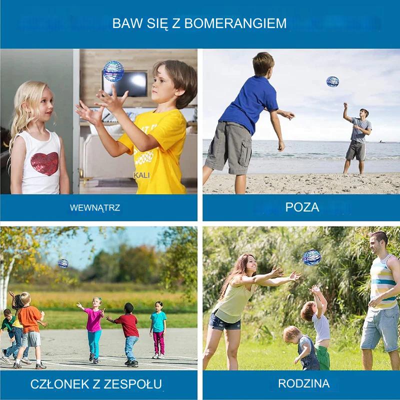 Hoverball - świecąca latająca kula (kup 1 = 1 gratis)