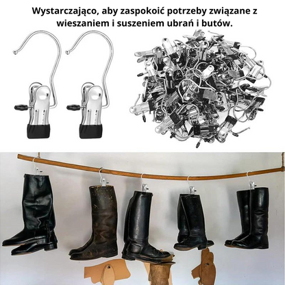 Wytrzymałe haki do zawieszania (10 sztuk)