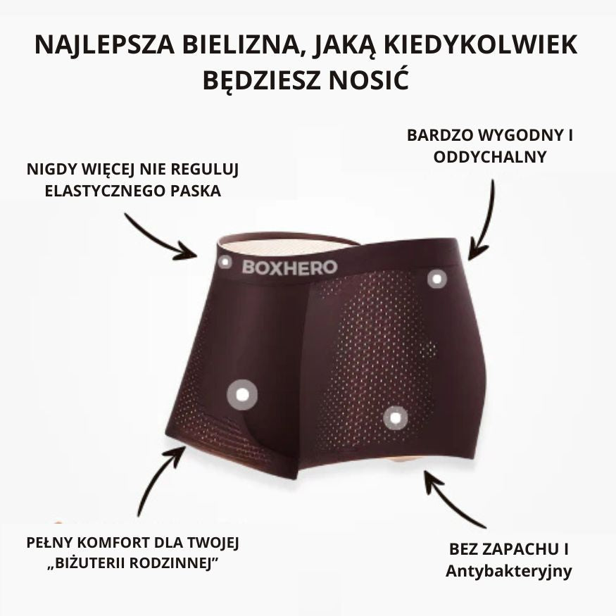 BOKSERKI Z WŁÓKNA BAMBUSOWEGO - KOMFORT PRZEZ CAŁY DZIEŃ