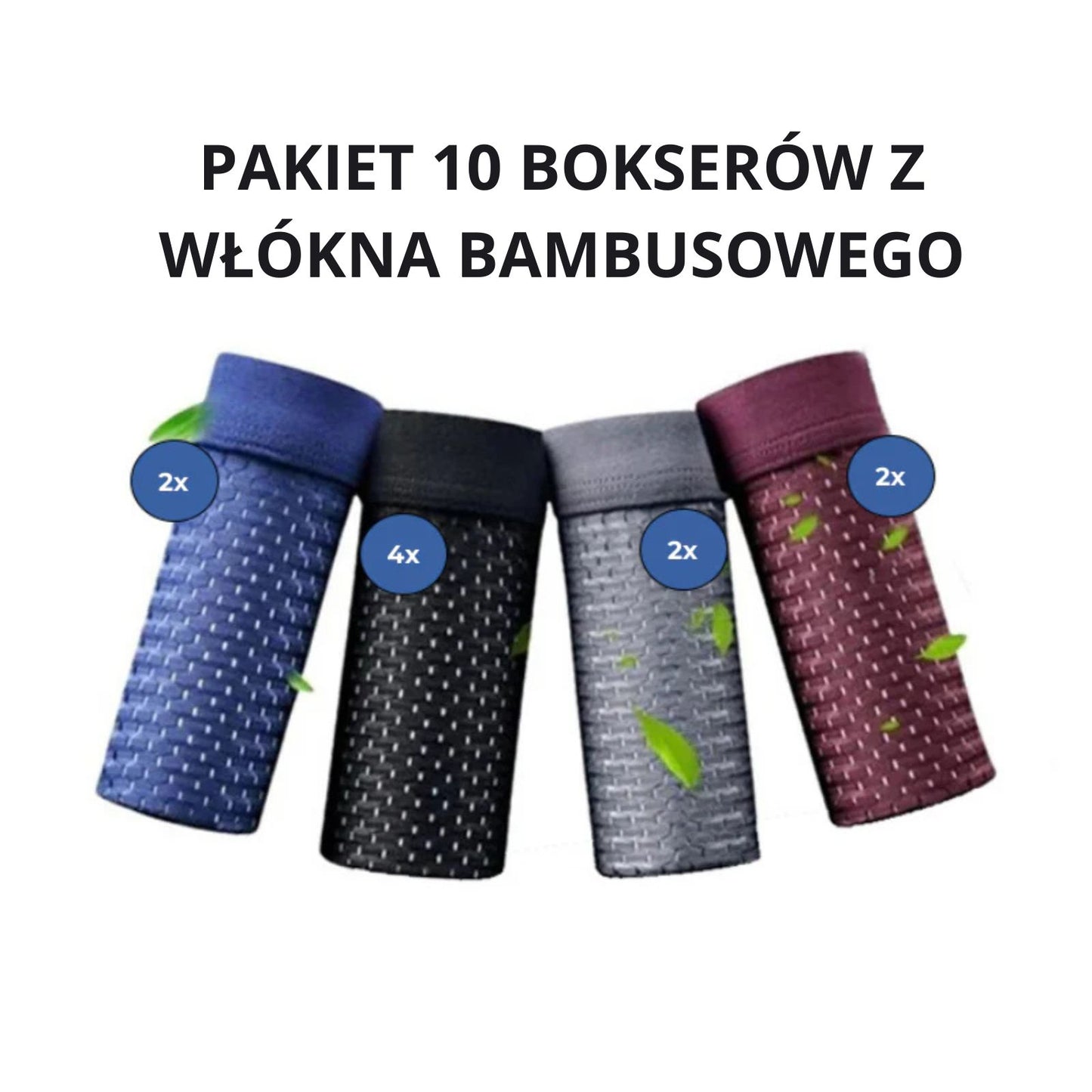 BOKSERKI Z WŁÓKNA BAMBUSOWEGO - KOMFORT PRZEZ CAŁY DZIEŃ